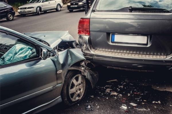 Car accident on the highway causes injuries