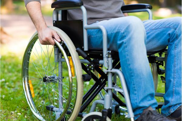 man has to use wheelchair after catastrophic injury